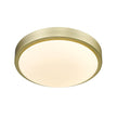 Golden - 9128-FM10 BCB-OP - LED Flush Mount - Gabi BCB - Brushed Champagne Bronze