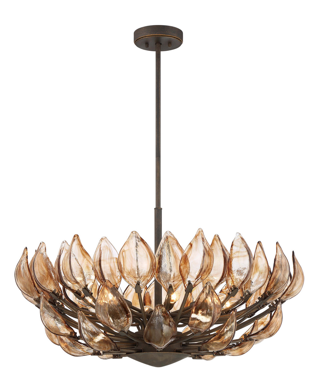 Metropolitan - N6688-874 - Eight Light Pendant - Arboles - Heritage Bronze