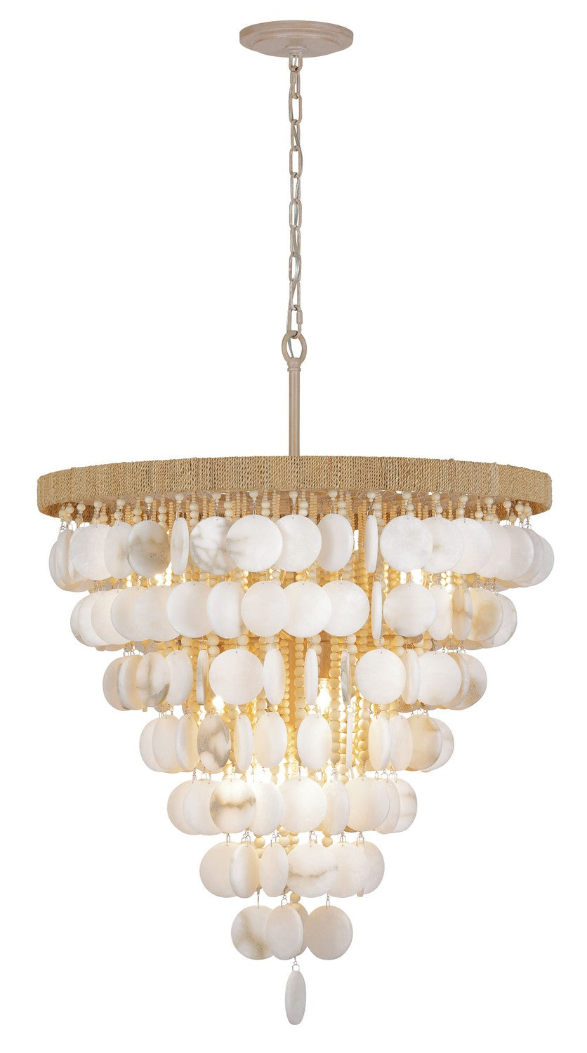 Metropolitan - N1918-759 - 12 Light Pendant - Aurelia'S Cove - Autumn White