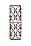 Z-Lite - 1948-3S-MB - Three Light Wall Sconce - Harden - Matte Black
