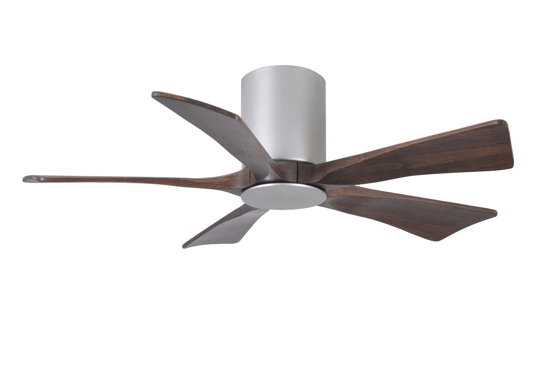 Matthews Fan Company - IR5HLK-BN-WA-42 - 42"Ceiling Fan - Irene - Brushed Nickel