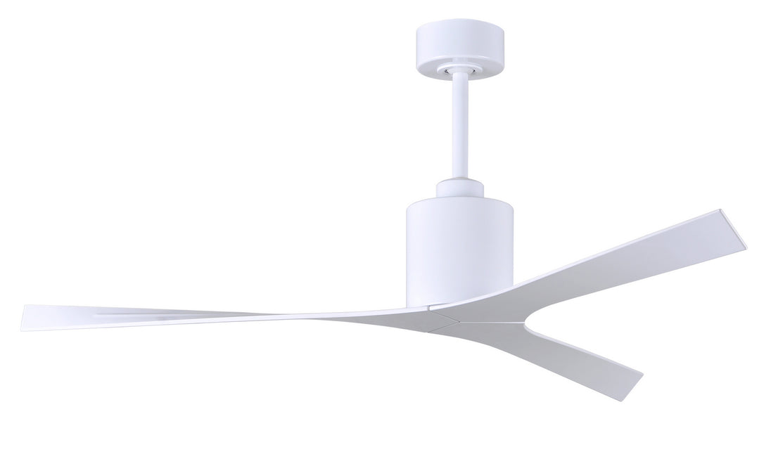 Matthews Fan Company - MK-WH-WH - 56"Ceiling Fan - Molly - Gloss White