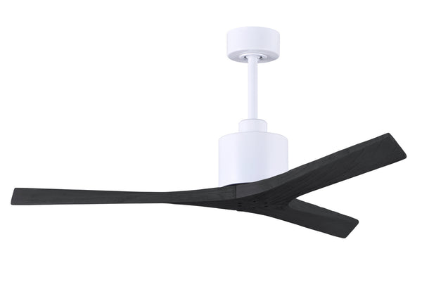 Matthews Fan Company - MW-MWH-BK-52 - 52"Ceiling Fan - Mollywood - Matte White