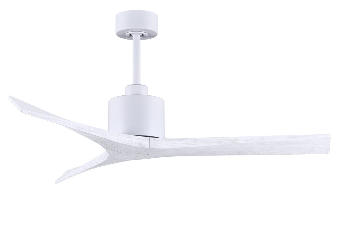 Matthews Fan Company - MW-MWH-MWH-52 - 52"Ceiling Fan - Mollywood - Matte White