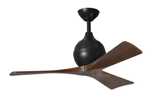 Matthews Fan Company - IR3-BK-WA-42 - 42"Ceiling Fan - Irene - Matte Black