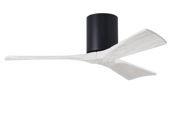 Matthews Fan Company - IR3H-BK-MWH-42 - 42"Ceiling Fan - Irene - Matte Black