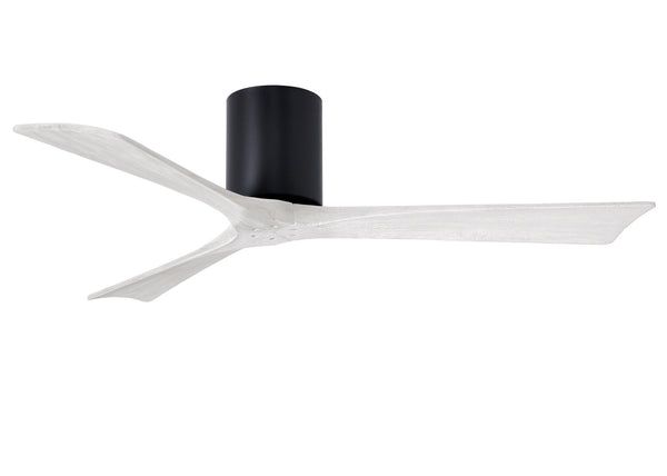 Matthews Fan Company - IR3H-BK-MWH-52 - 52"Ceiling Fan - Irene - Matte Black