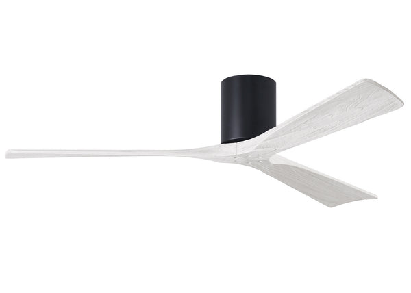 Matthews Fan Company - IR3H-BK-MWH-60 - 60"Ceiling Fan - Irene - Matte Black