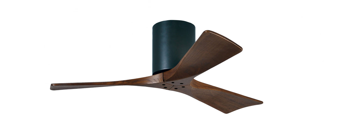 Matthews Fan Company - IR3H-BK-WA-42 - 42"Ceiling Fan - Irene - Matte Black