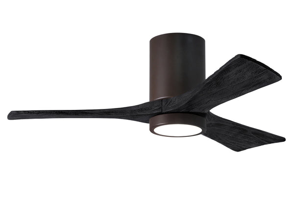 Matthews Fan Company - IR3HLK-TB-BK-42 - 42"Ceiling Fan - Irene - Textured Bronze