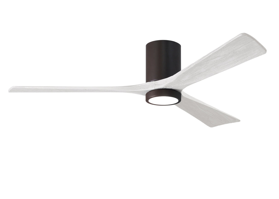 Matthews Fan Company - IR3HLK-TB-MWH-60 - 60"Ceiling Fan - Irene - Textured Bronze