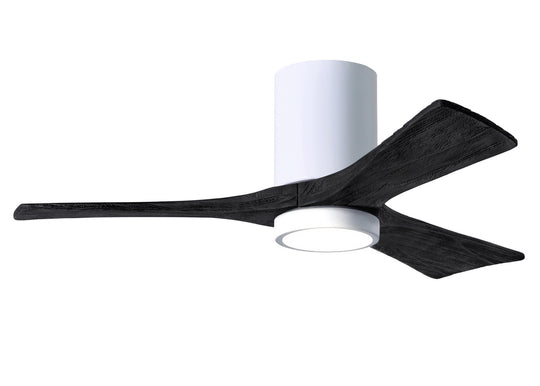 Matthews Fan Company - IR3HLK-WH-BK-42 - 42"Ceiling Fan - Irene - White