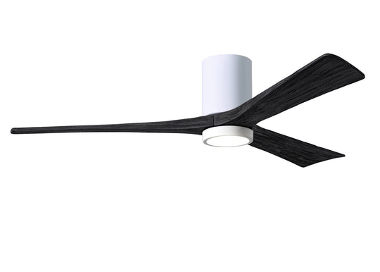 Matthews Fan Company - IR3HLK-WH-BK-60 - 60"Ceiling Fan - Irene - White