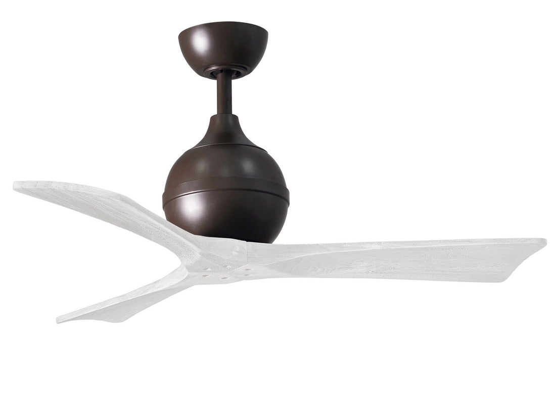 Matthews Fan Company - IR3-TB-MWH-42 - 42"Ceiling Fan - Irene - Textured Bronze