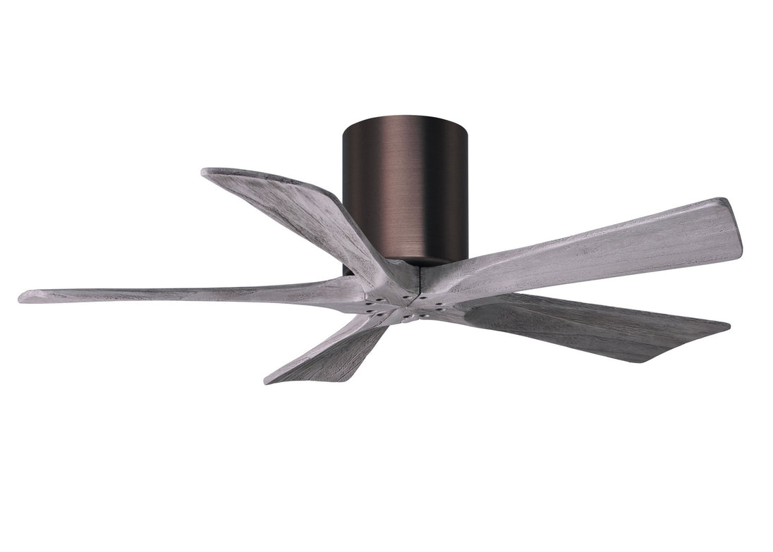 Matthews Fan Company - IR5H-BB-BW-42 - 42"Ceiling Fan - Irene - Brushed Bronze