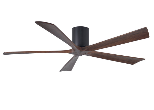 Matthews Fan Company - IR5H-BK-WA-60 - 60"Ceiling Fan - Irene - Matte Black