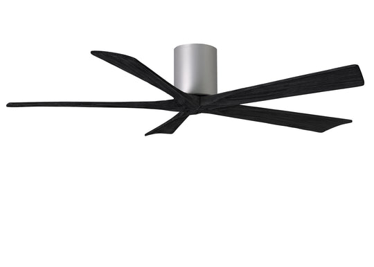 Matthews Fan Company - IR5H-BN-BK-60 - 60"Ceiling Fan - Irene - Brushed Nickel