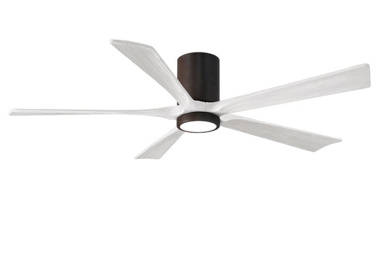 Matthews Fan Company - IR5HLK-TB-MWH-60 - 60"Ceiling Fan - Irene - Textured Bronze