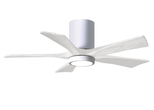 Matthews Fan Company - IR5HLK-WH-MWH-42 - 42"Ceiling Fan - Irene - White