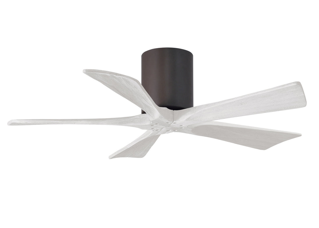 Matthews Fan Company - IR5H-TB-MWH-42 - 42"Ceiling Fan - Irene - Textured Bronze