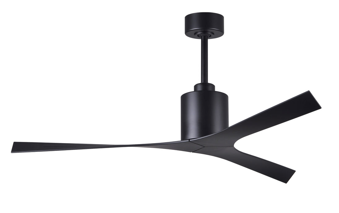 Matthews Fan Company - MK-BK-BK - 56"Ceiling Fan - Molly - Matte Black