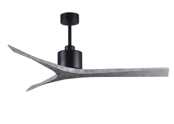 Matthews Fan Company - MW-BK-BW-60 - 60"Ceiling Fan - Mollywood - Matte Black