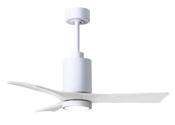 Matthews Fan Company - PA3-WH-MWH-42 - 42"Ceiling Fan - Patricia - White