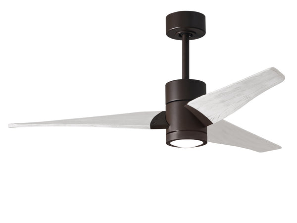 Matthews Fan Company - SJ-TB-MWH-52 - 52"Ceiling Fan - Super Janet - Textured Bronze