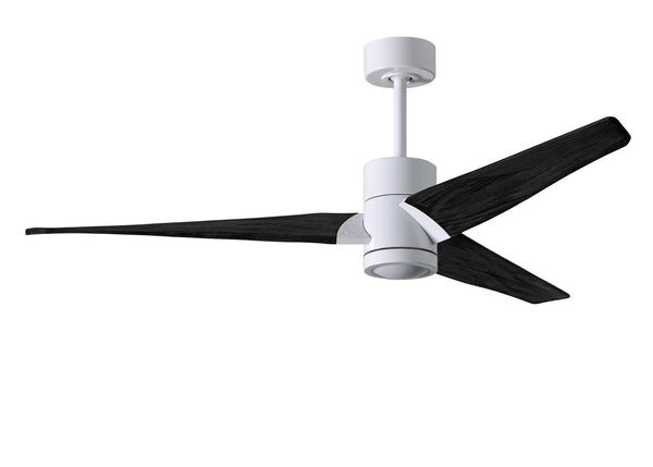 Matthews Fan Company - SJ-WH-BK-60 - 60"Ceiling Fan - Super Janet - White