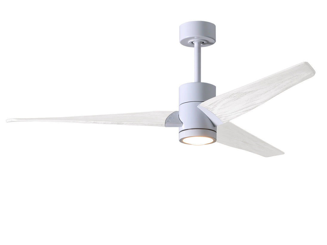 Matthews Fan Company - SJ-WH-MWH-52 - 52"Ceiling Fan - Super Janet - White