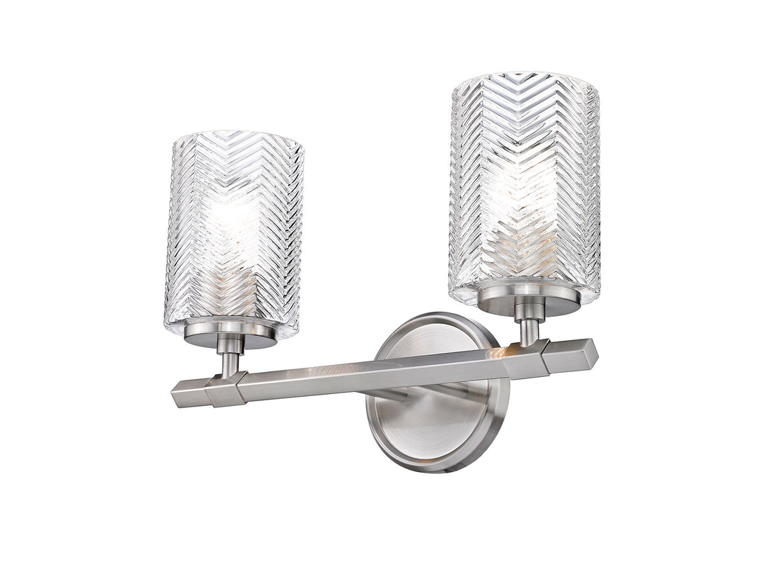 Z-Lite - 1934-2V-BN - Two Light Vanity - Dover Street - Brushed Nickel