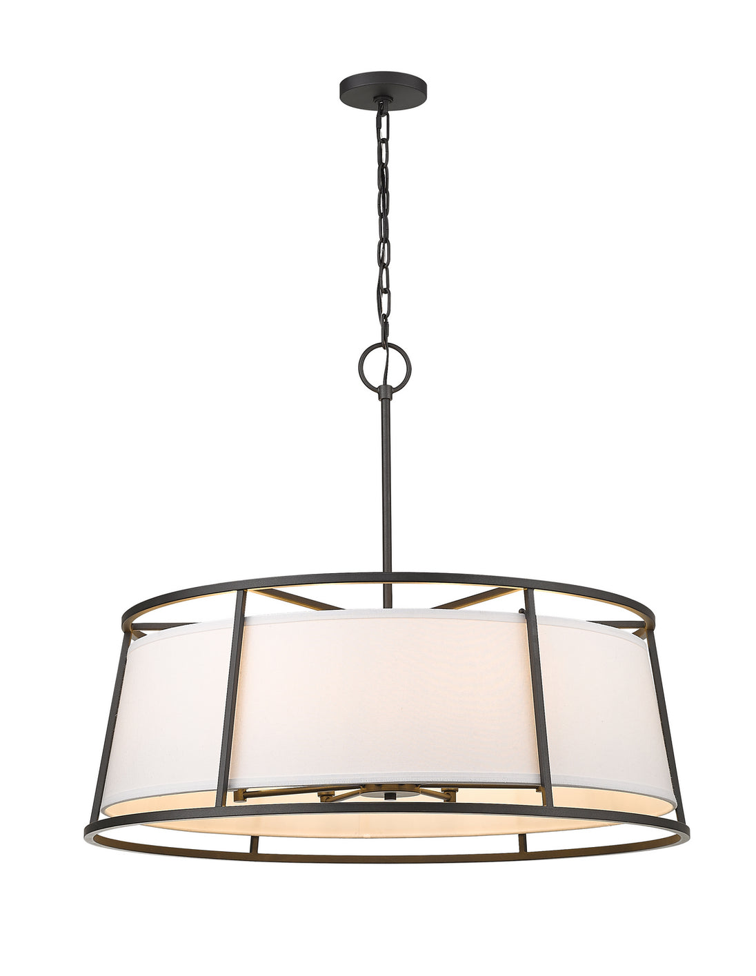 Z-Lite - 1935-32IO - Eight Light Chandelier - Lenyx Pendant - Iron Ore