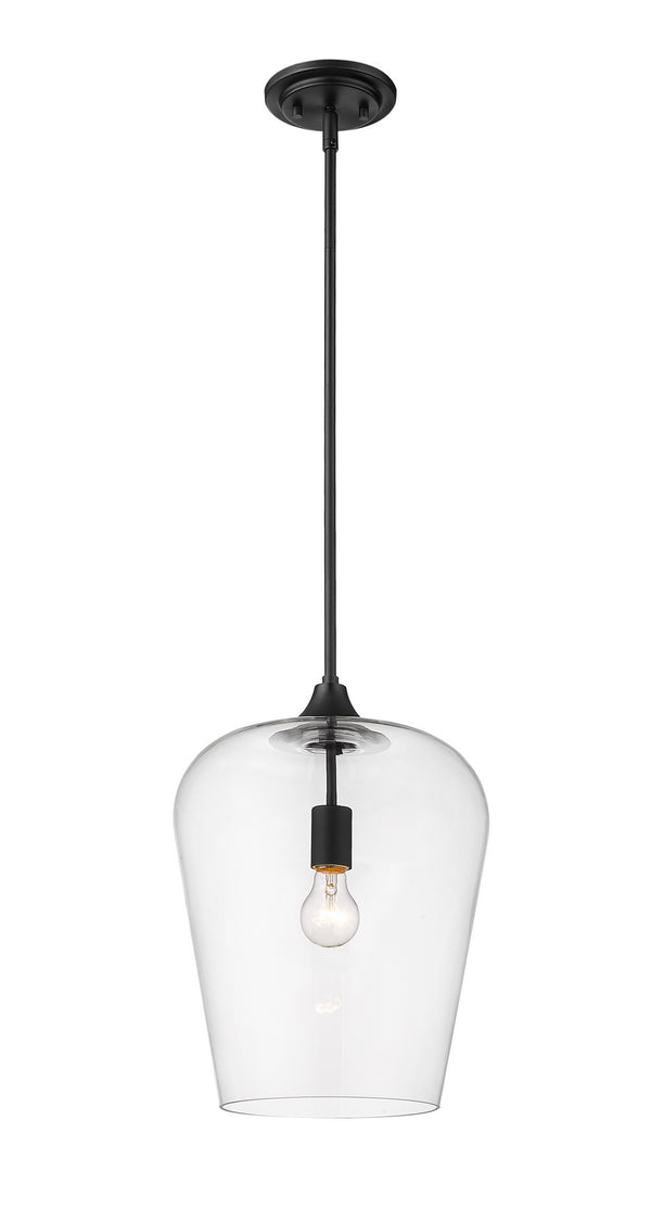 Z-Lite - 473P12-MB - One Light Pendant - Joliet - Matte Black