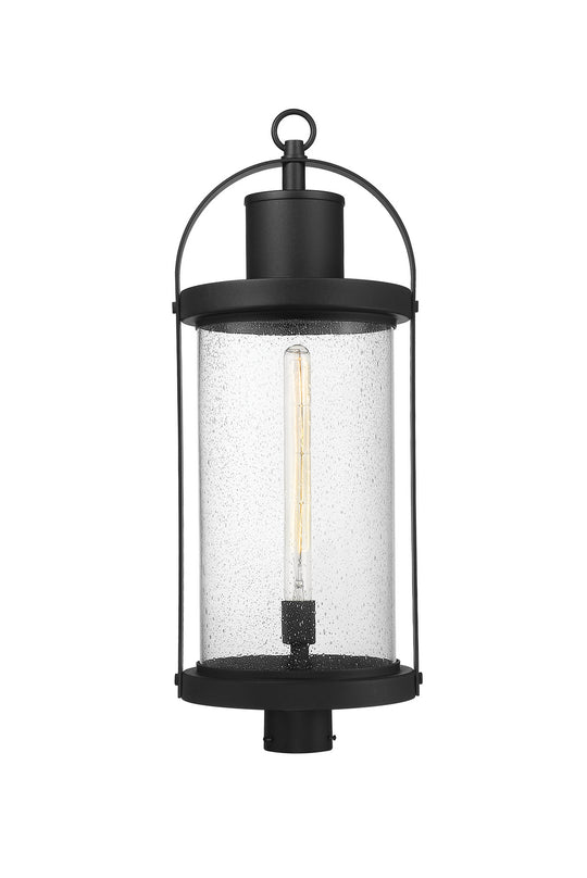 Z-Lite - 569PHXL-BK - One Light Outdoor Post Mount - Roundhouse - Black