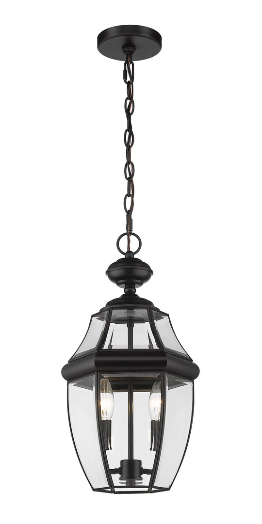 Z-Lite - 580CHM-BK - Two Light Outdoor Chain Mount - Westover - Black