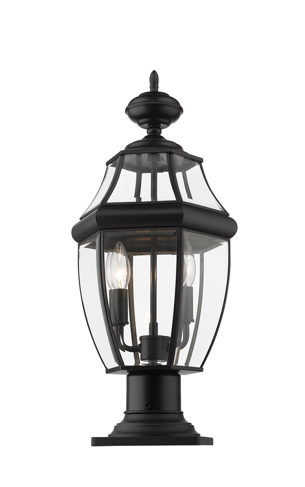 Z-Lite - 580PHM-533PM-BK - Two Light Outdoor Pier Mount - Westover - Black