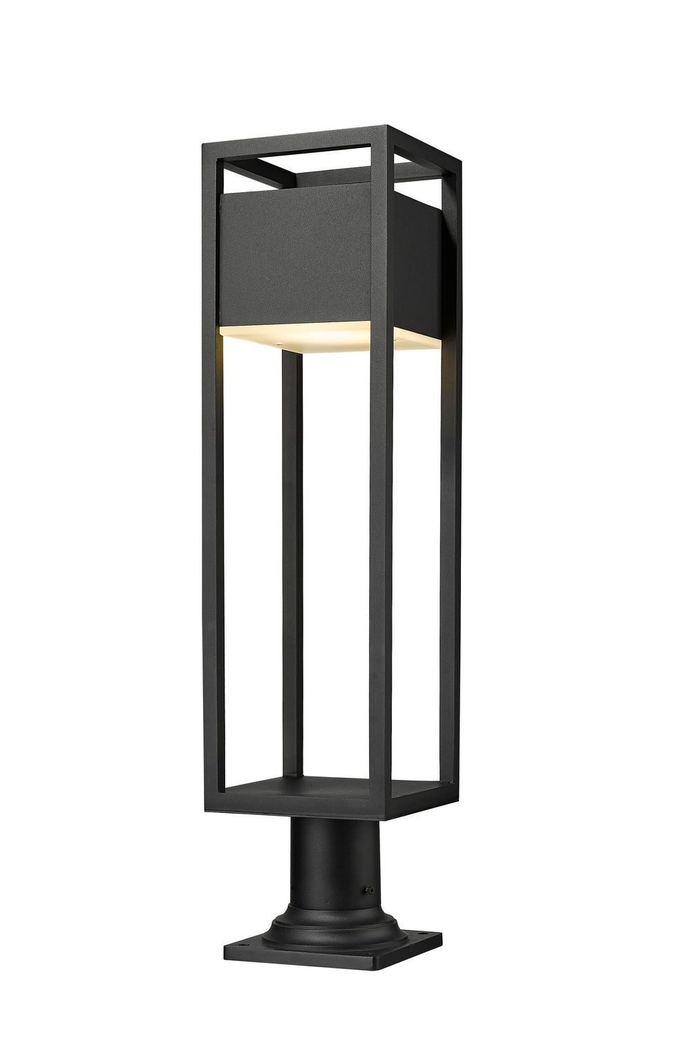 Z-Lite - 585PHBR-533PM-BK-LED - LED Outdoor Pier Mount - Barwick - Black