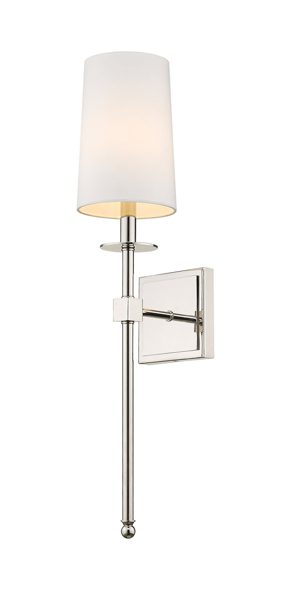 Z-Lite - 811-1S-PN - One Light Wall Sconce - Camila - Polished Nickel