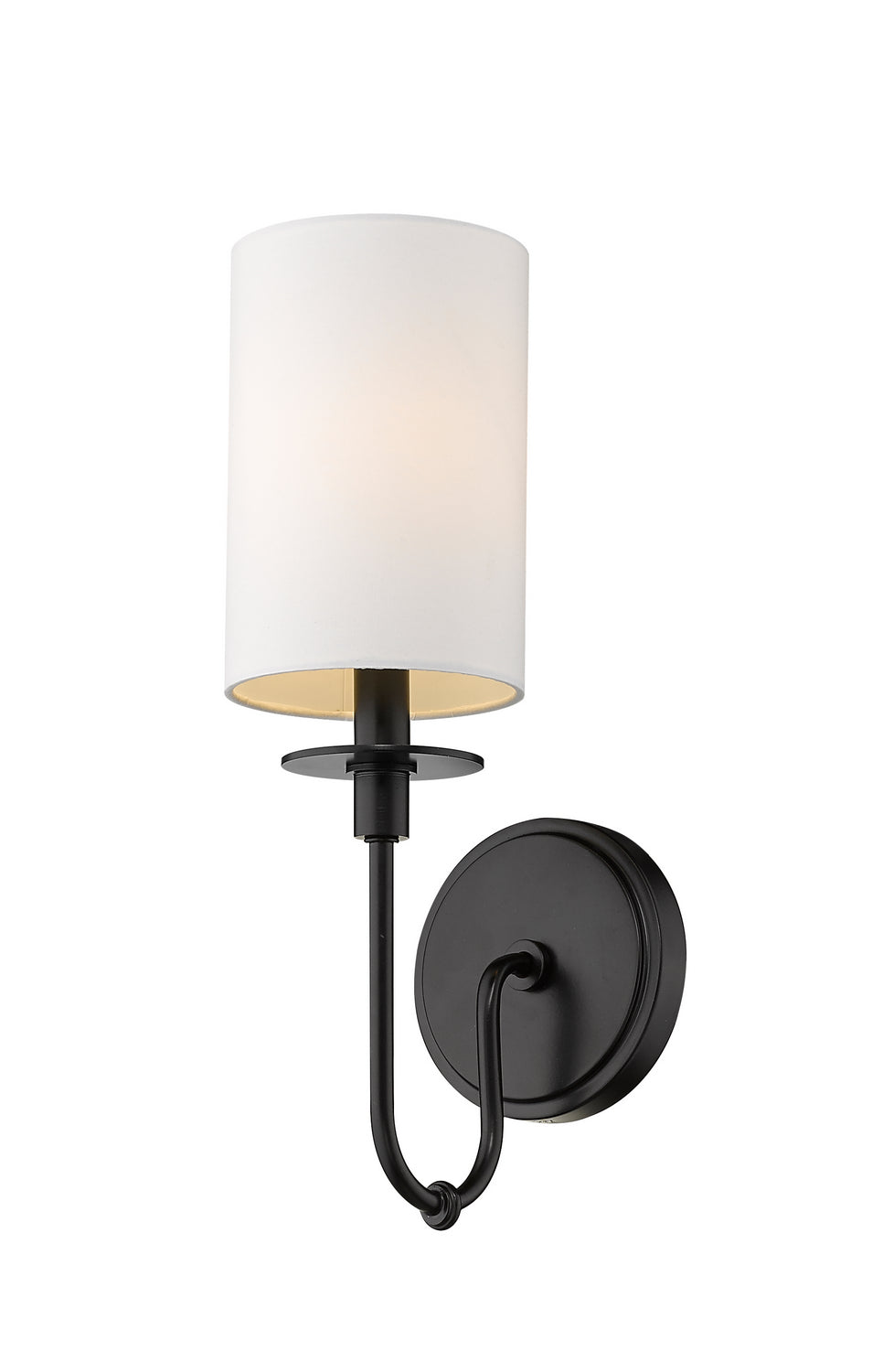 Z-Lite - 809-1S-MB - One Light Wall Sconce - Ella - Matte Black