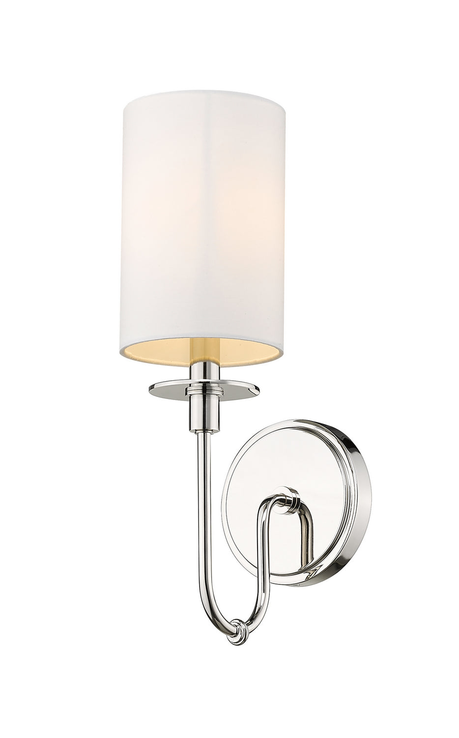 Z-Lite - 809-1S-PN - One Light Wall Sconce - Ella - Polished Nickel