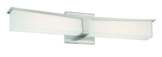 George Kovacs - P1533-084-L - LED Bath - Plane - Brushed Nickel