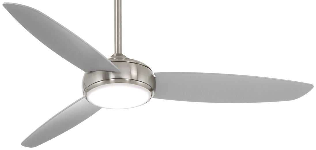 Minka Aire - F465L-BNW - 54" Ceiling Fan - Concept Iv Led - Brushed Nickel Wet