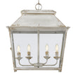 Golden - 0804-4P AI - Four Light Pendant - Abingdon - Antique Ivory