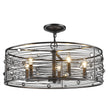 Golden - 1998-5SF EBB - Five Light Chandelier - Bijoux - Brushed Etruscan Bronze