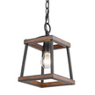 Golden - 3184-M1L NB-RO - One Light Mini Pendant - Teagan - Natural Black