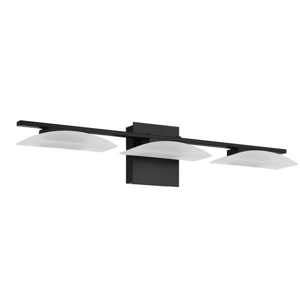 Eglo USA - 204044A - LED Vanity Light - Metrass 3 - Matt Black