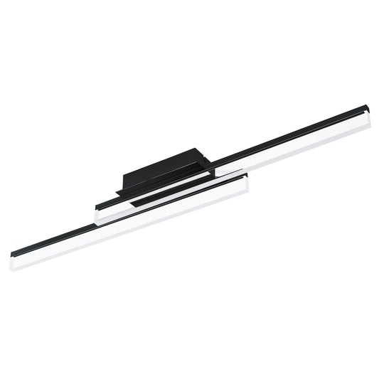 Eglo USA - 204055A - LED Ceiling Light - Palmital 1 - Matte Black