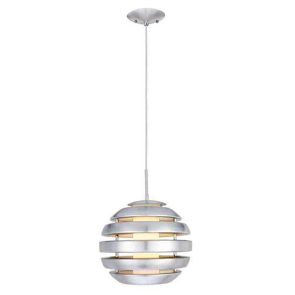 Eglo USA - 204059A - One Light Pendant - Mercur 1 - Matte Nickel