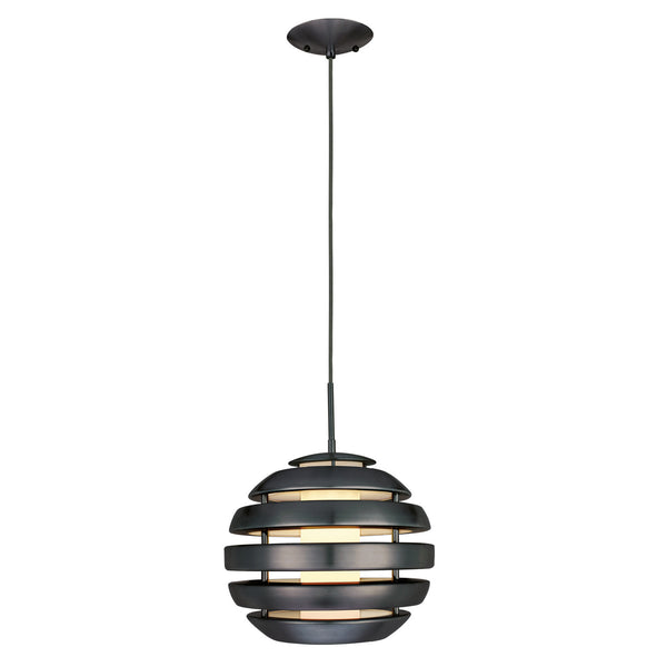 Eglo USA - 204061A - One Light Pendant - Mercur 1 - Matte Black