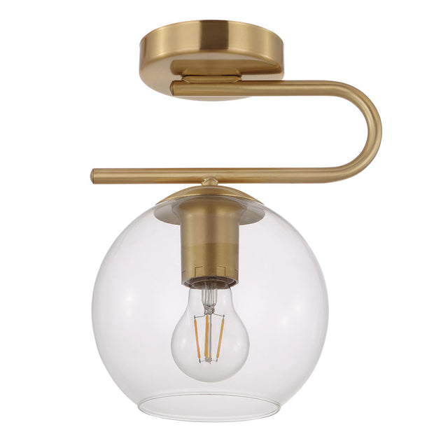 Eglo USA - 204337A - One Light Ceiling Mount - Marojales - Brushed Gold